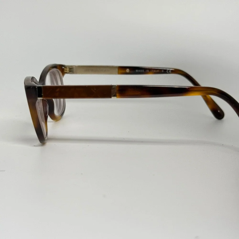 Burberry B 2232 3316 Dark Havana Tortoise Cat Eye Eyeglass Frame Italy 51-17-140